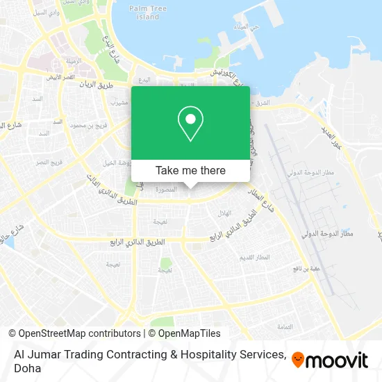 Al Jumar Trading Contracting & Hospitality Services map