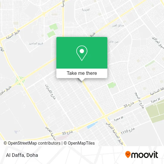Al Daffa map