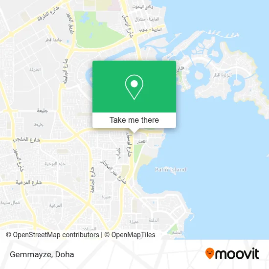 Gemmayze map