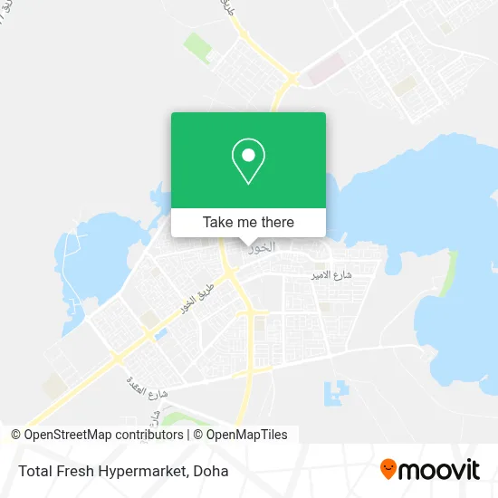 Total Fresh Hypermarket map