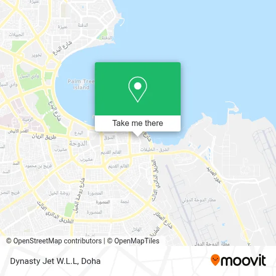 Dynasty Jet W.L.L map