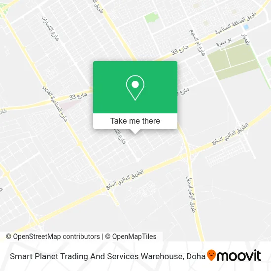 Smart Planet Trading And Services Warehouse map