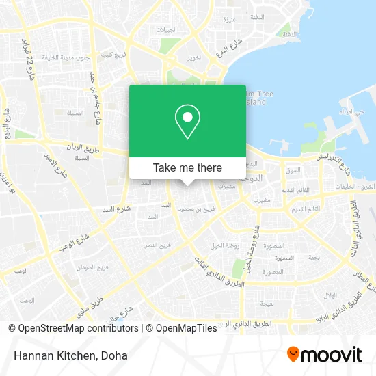 Hannan Kitchen map