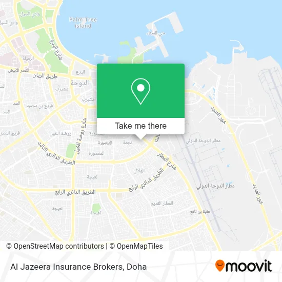 Al Jazeera Insurance Brokers map