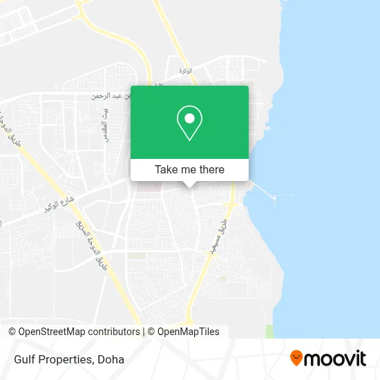 Gulf Properties map