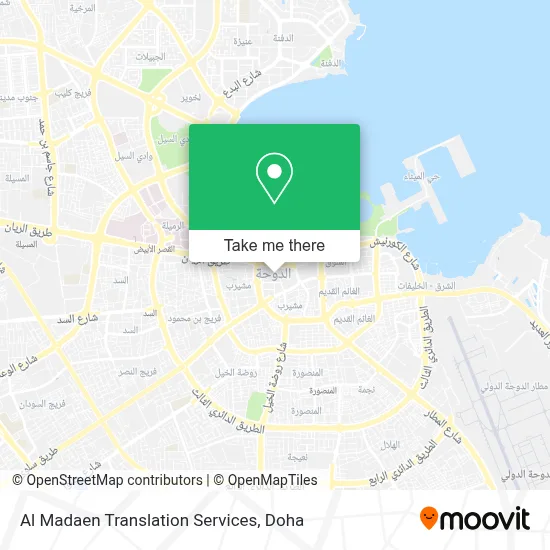 Al Madaen Translation Services map