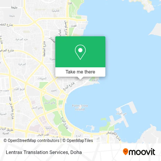 Lentrax Translation Services map