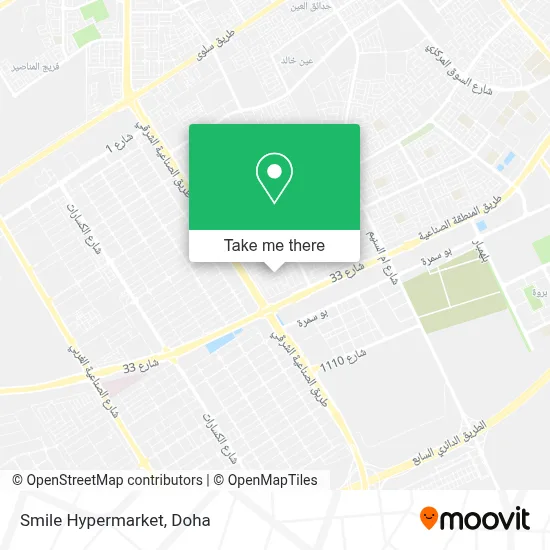 Smile Hypermarket map