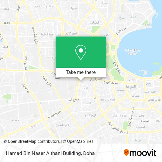 Hamad Bin Naser Althani Building map