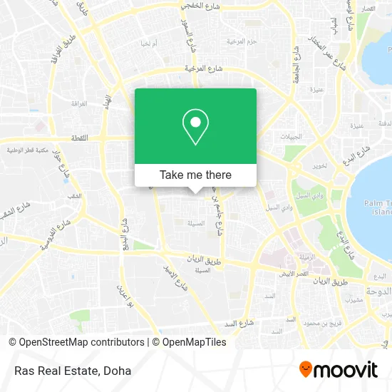 Ras Real Estate map