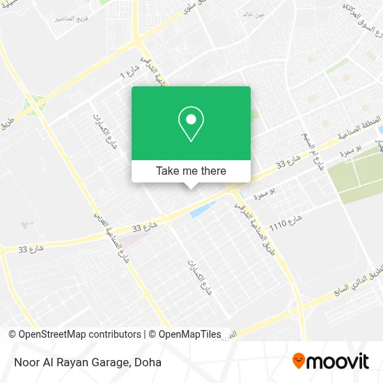 Noor Al Rayan Garage map