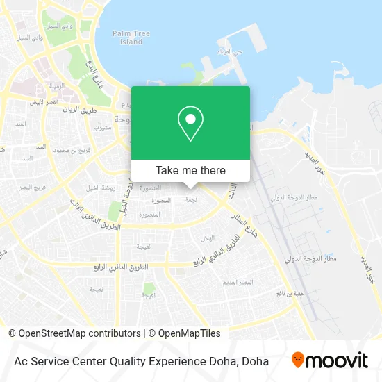 Ac Service Center Quality Experience Doha map
