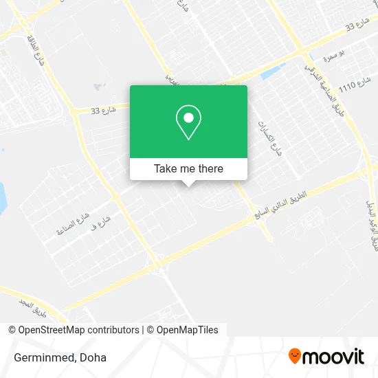 Germinmed map