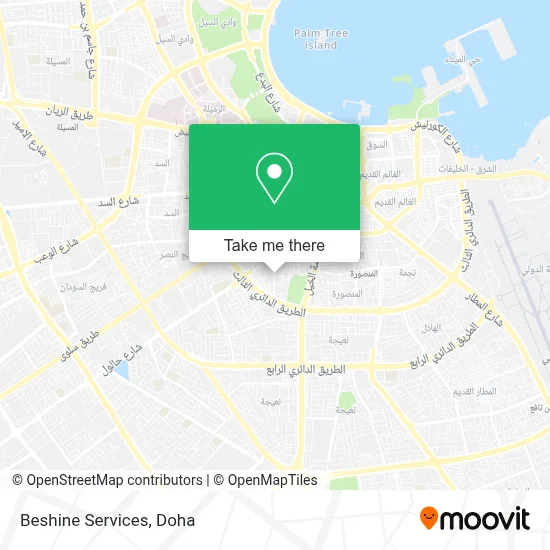Beshine Services map