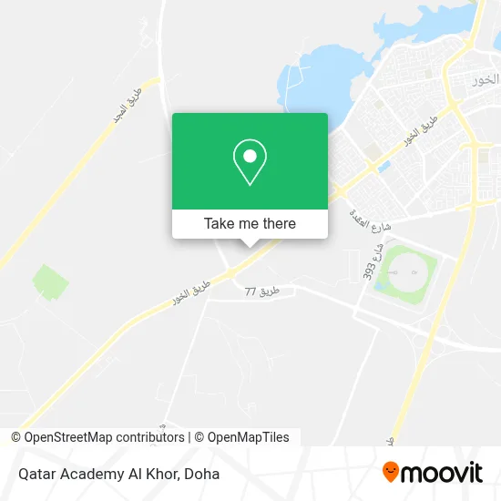 Qatar Academy Al Khor map