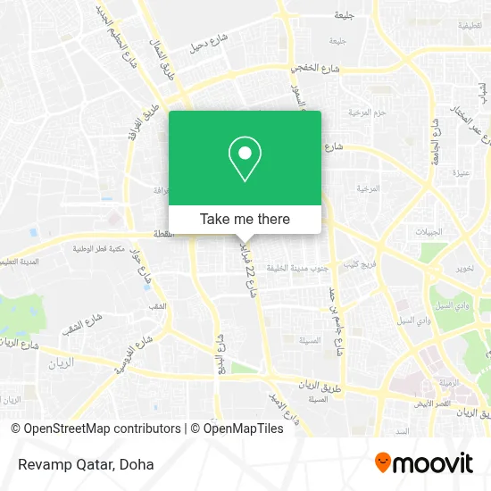 Revamp Qatar map