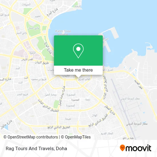 Rag Tours And Travels map