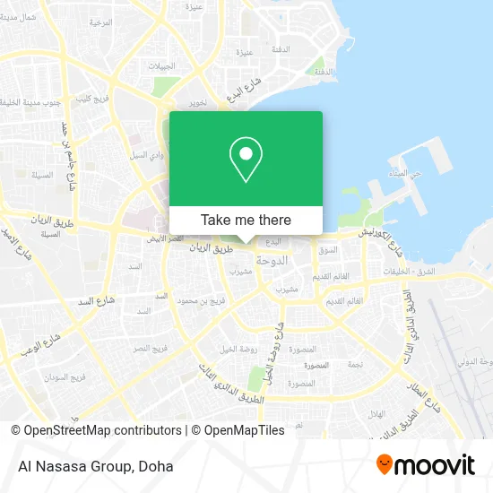 Al Nasasa Group map