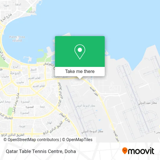 Qatar Table Tennis Centre map