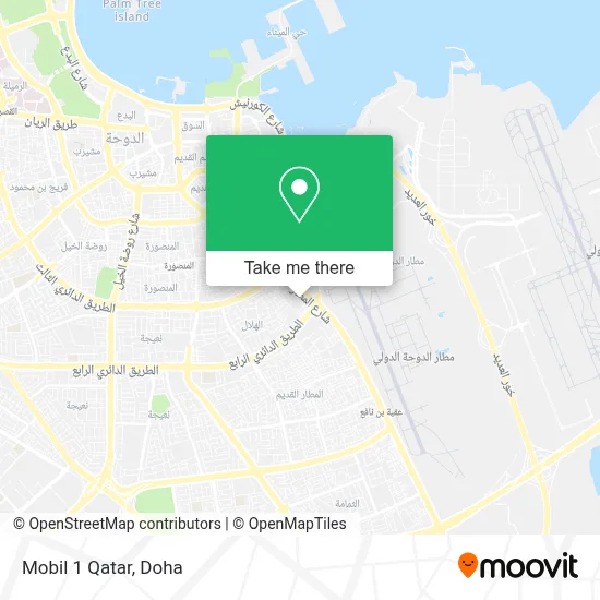 Mobil 1 Qatar map