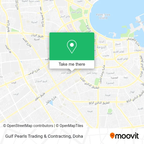 Gulf Pearls Trading & Contracting map