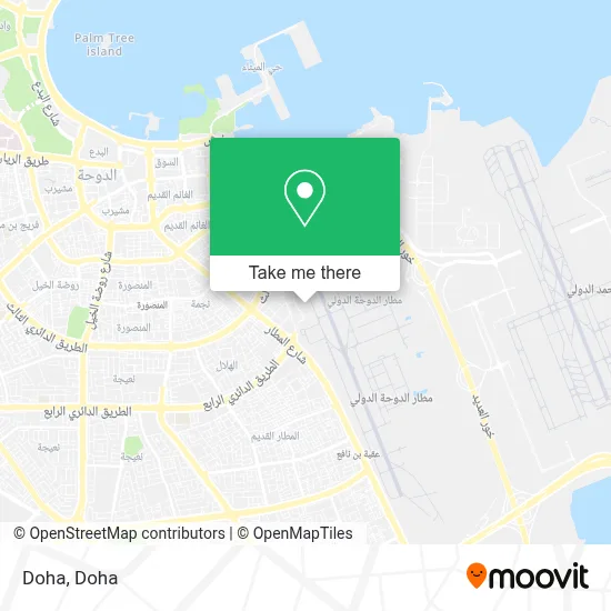 Doha map