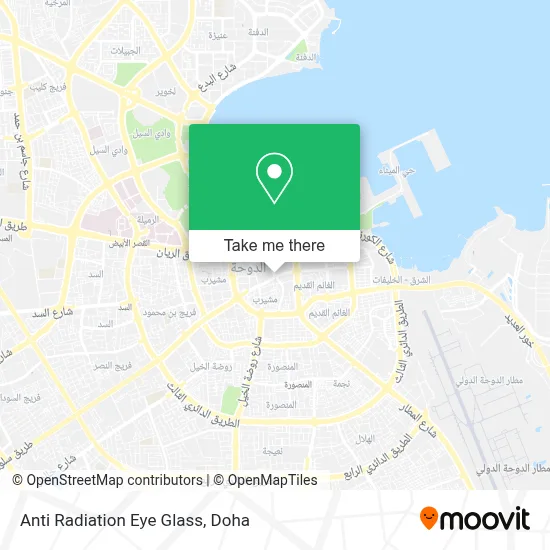 Anti Radiation Eye Glass map