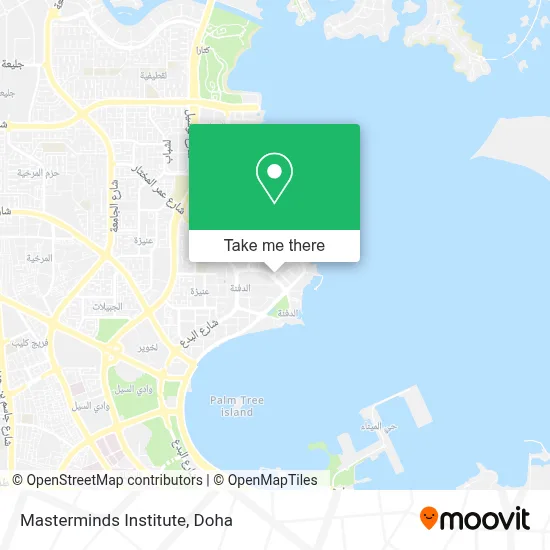 Masterminds Institute map