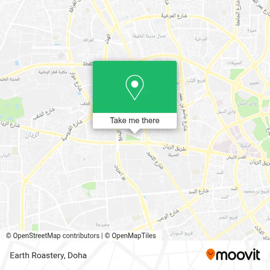 Earth Roastery map