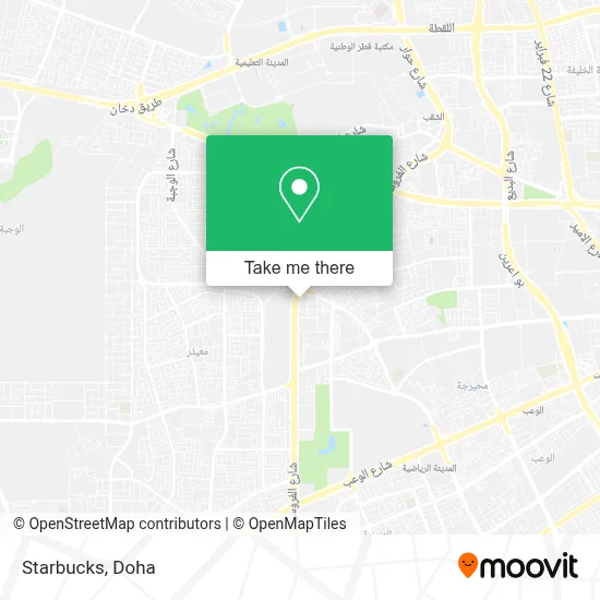 Starbucks map