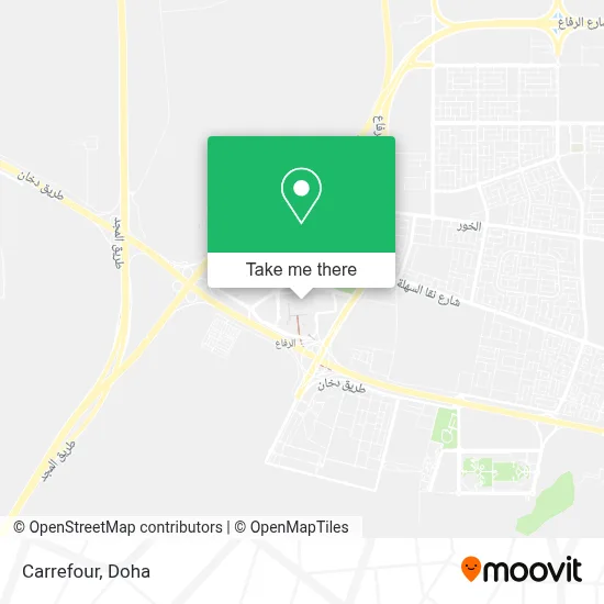 Carrefour map