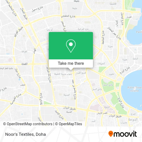 Noor's Textiles map
