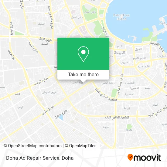 Doha Ac Repair Service map