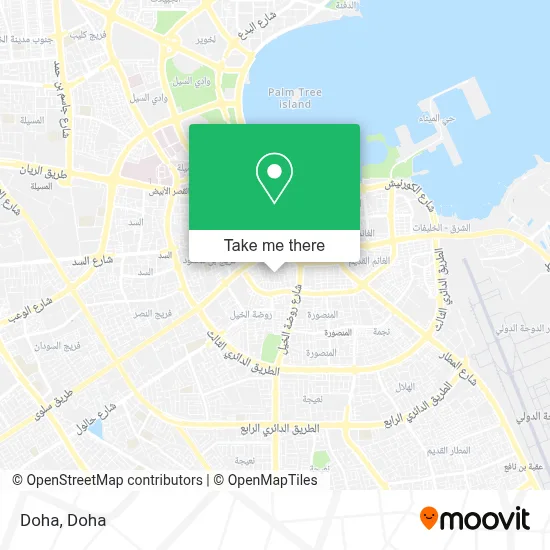 Doha map