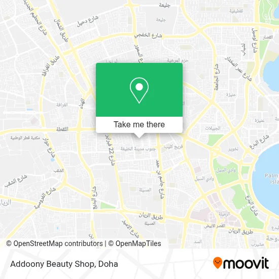 Addoony Beauty Shop map