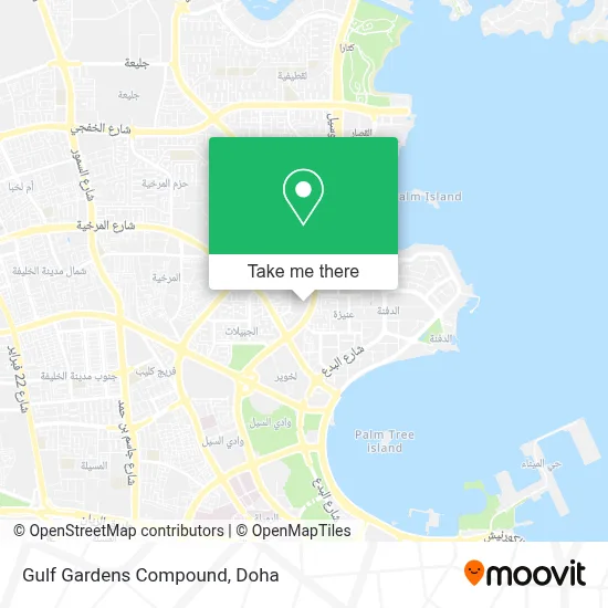 Gulf Gardens Compound map