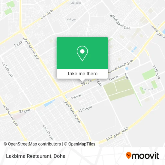 Lakbima Restaurant map