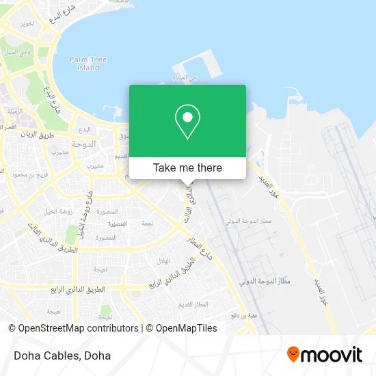 Doha Cables map