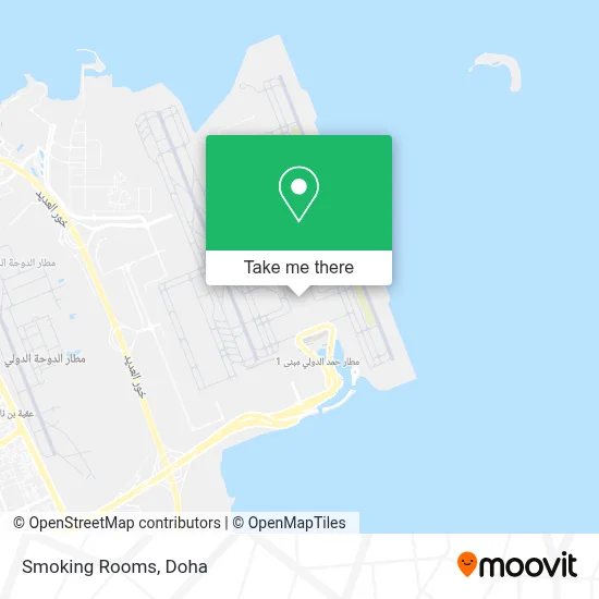 Smoking Rooms map