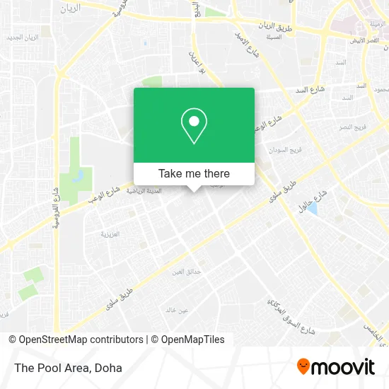 The Pool Area map