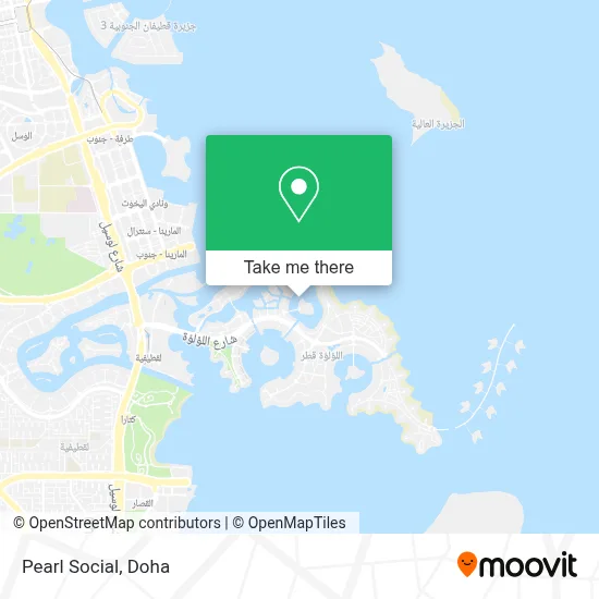 Pearl Social map