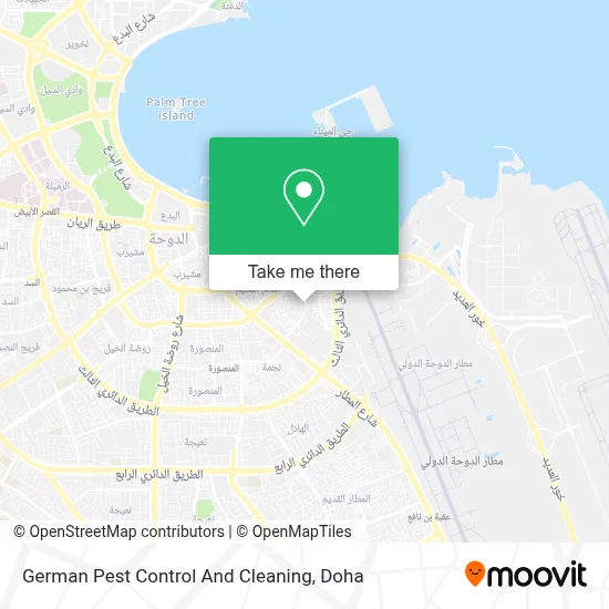 German Pest Control And Cleaning map