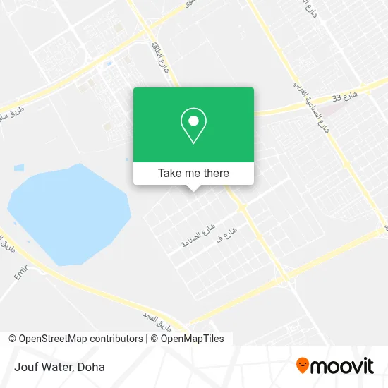 Jouf Water map