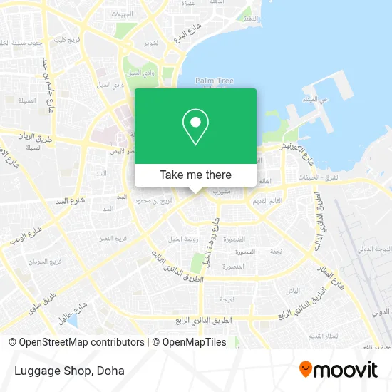 Luggage Shop map