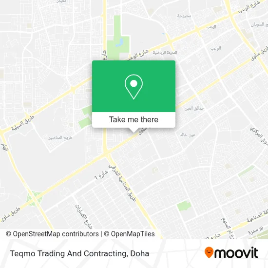 Teqmo Trading And Contracting map