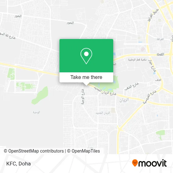 KFC map