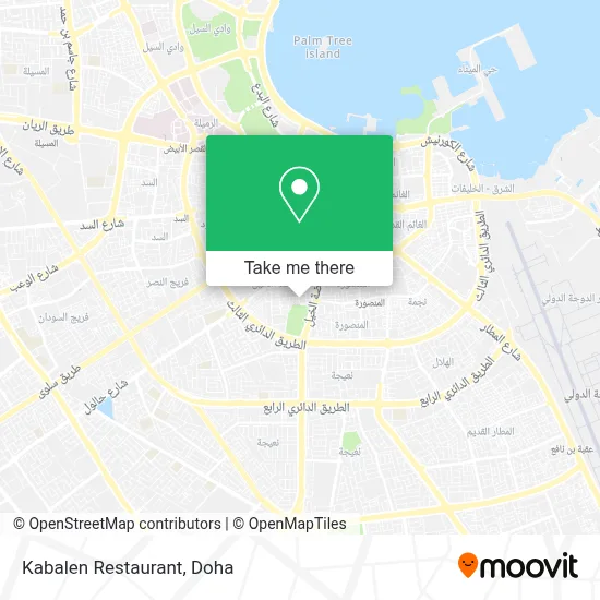 Kabalen Restaurant map