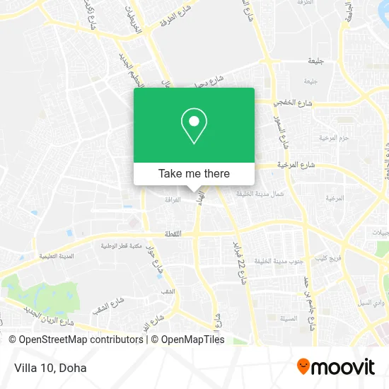 Villa 10 map