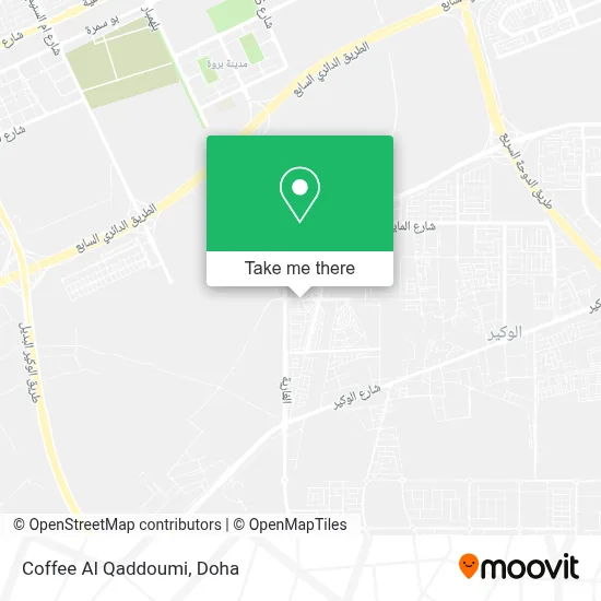 Coffee Al Qaddoumi map