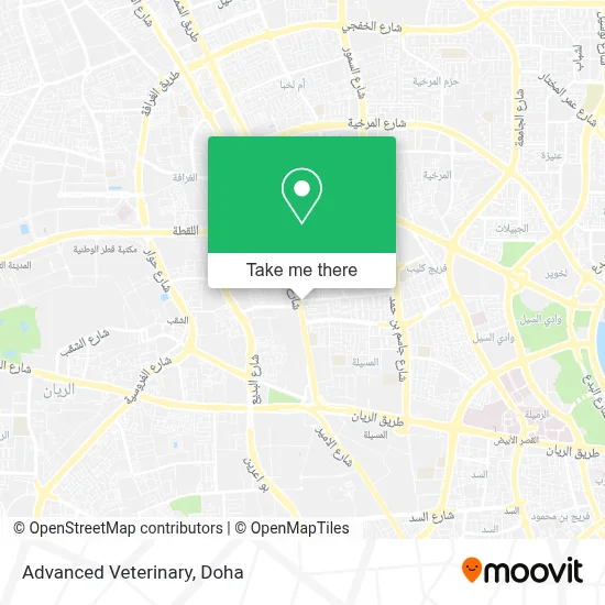 Advanced Veterinary map